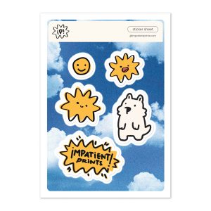Impatient Pals • Sticker Sheet