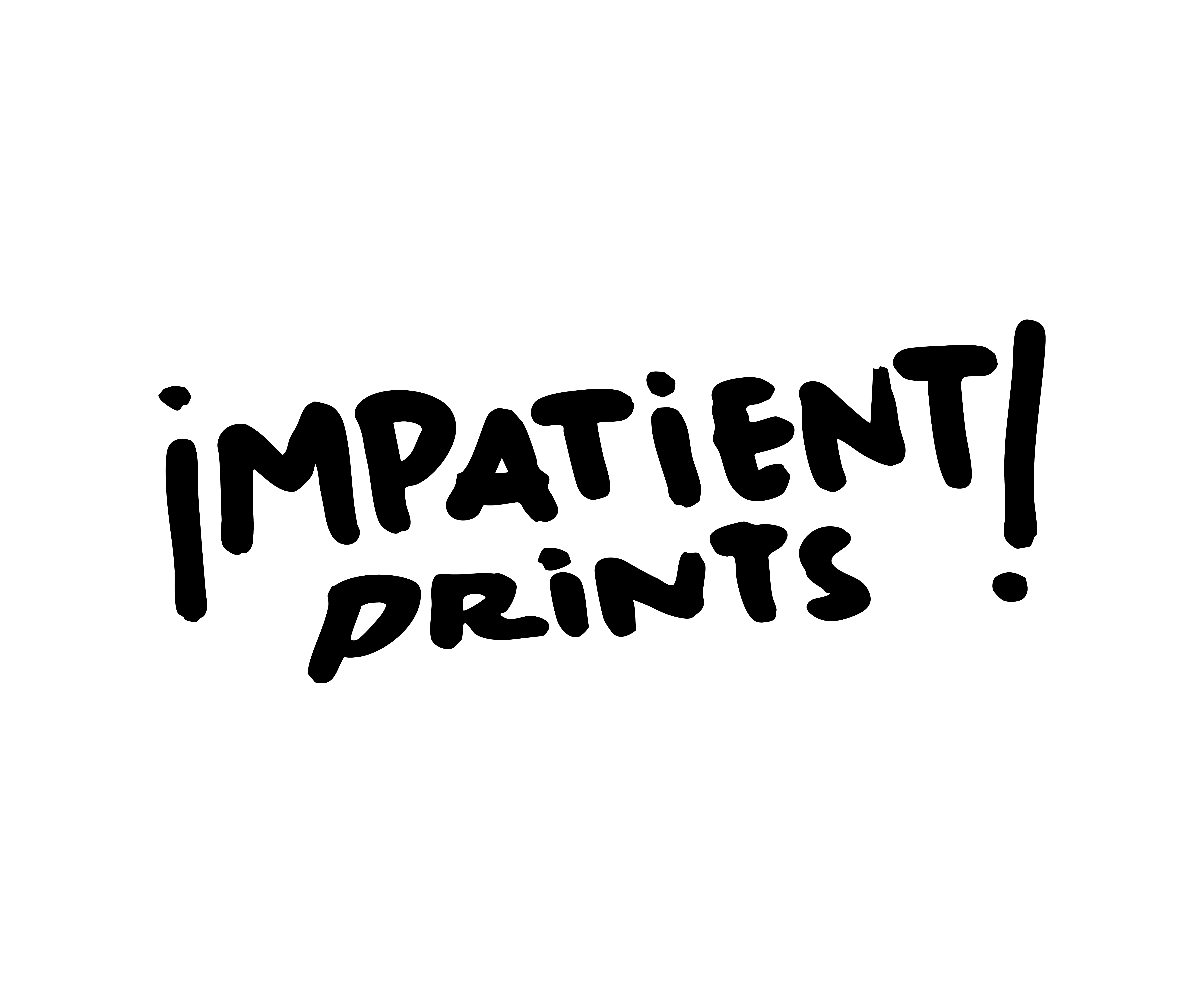 Impatient Prints_Wordmark Logo