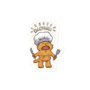 Hangry Cat • Sticker
