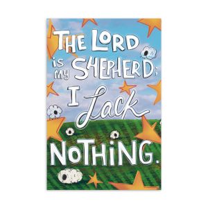 Good Shepard • Psalm 23:1 Postcard
