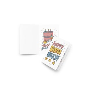 Happy Birthday Card (for all you chicks out there haha)