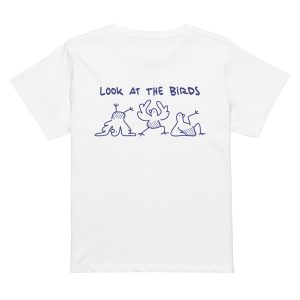 Look at the birds • Cropped Tee