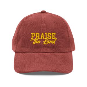 Praise the Lord [Block Script] • Corduroy Cap