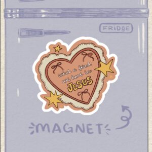 What a friend <3 • Magnet