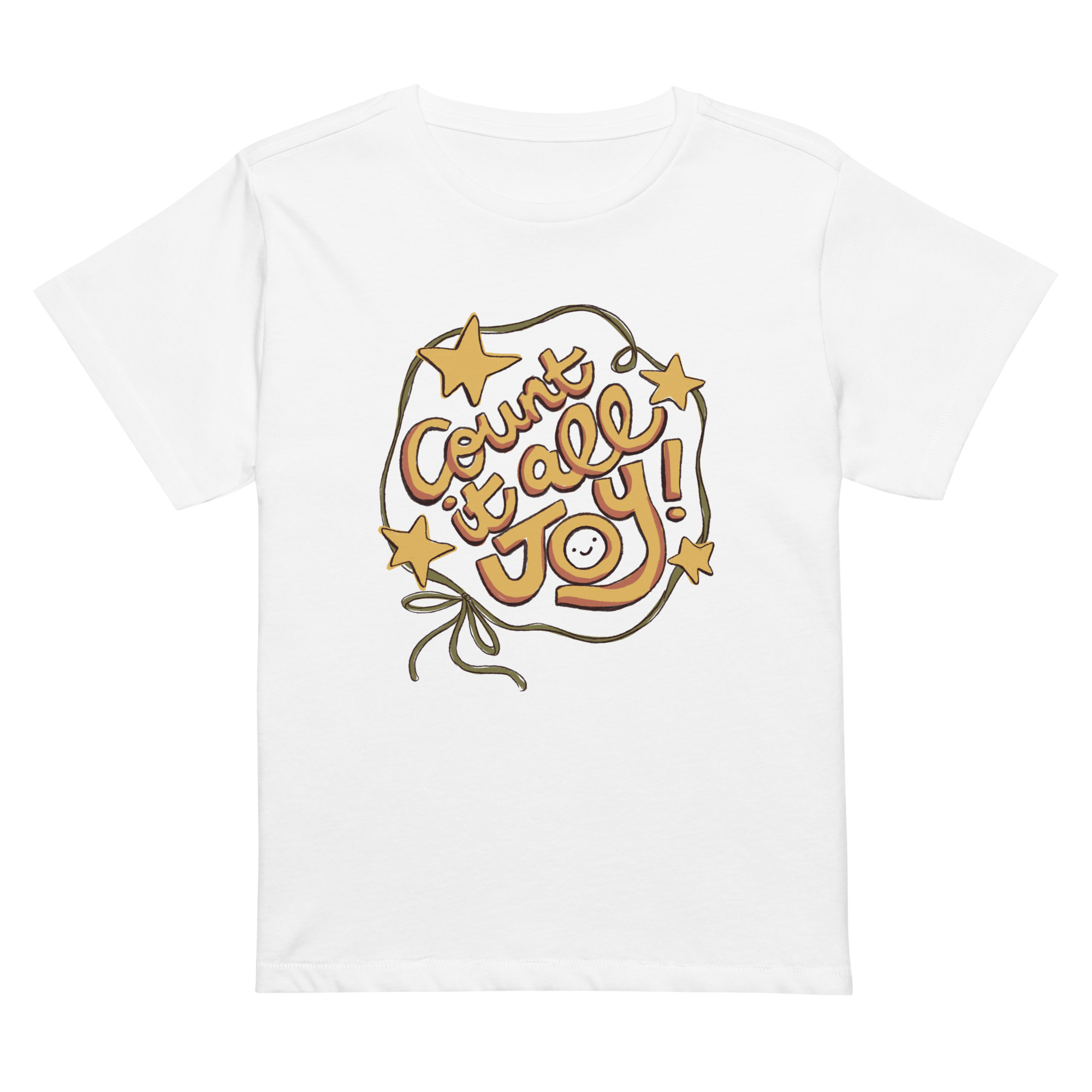 Count it all joy • Baby tee - Image 4